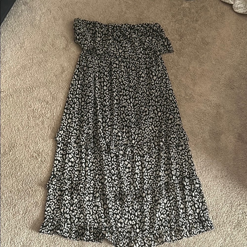Leopard Print Maxi Dress